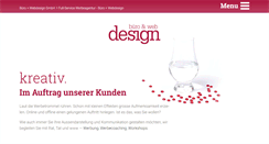 Desktop Screenshot of buero-webdesign.ch